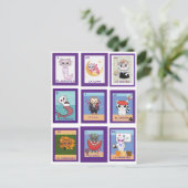 Cat Lottería Briefkaart (Staand voorkant)