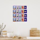 Cat Lottería, Value Poster Paper (Matte) (Keuken)