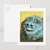 Cat, Louis Wain Briefkaart (Voorkant / Achterkant)