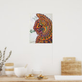 Cat, Louis Wain Poster (Keuken)