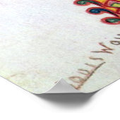 Cat, Louis Wain Poster (Hoek)