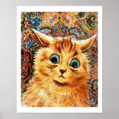 Cat, Louis Wain Poster (Voorkant)