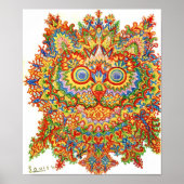 Cat, Louis Wain Poster (Voorkant)
