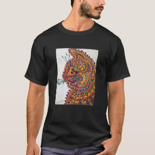 Cat, Louis Wain T-shirt