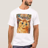 Cat, Louis Wain T-shirt (Voorkant)