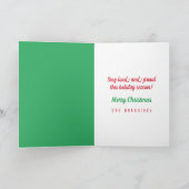 Cat Louly zingt Joy aan het WK Kerstmis Kaart (Binnen)