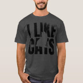 Cat Love boy T-shirt (Voorkant)