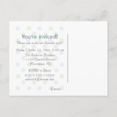 Cat Love Cocktail Design Party Inture Briefkaart (Achterkant)