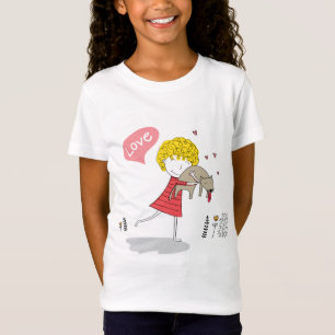 Cat Love Coffee T-shirt