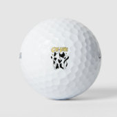 CAT LOVE COUPLE GOLFBALLEN (Voorkant)