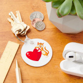 Cat Love Sleutelhanger