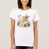 Cat Love T-Shirt (Voorkant)