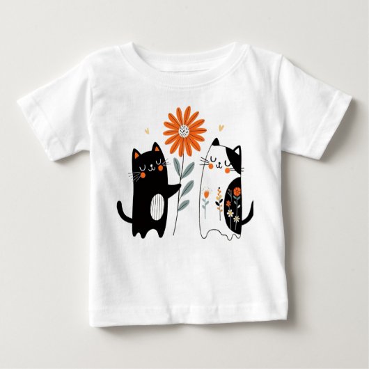 cat love t shirt design (Voorkant)