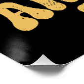 Cat Lover 1976 Birthday Retro 50th Bday Ukulele Perfect Poster (Hoek)