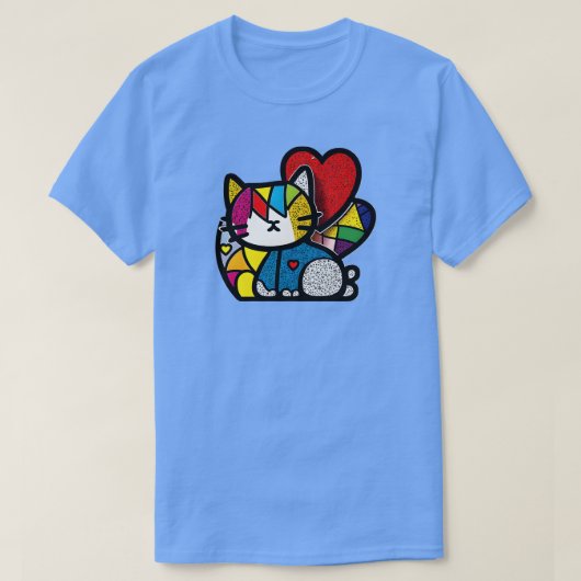 Cat Lover 3 T-shirt (Design voorkant)