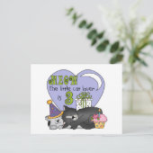 Cat Lover 3e Verjaardag T shirten en geschenken Briefkaart (Staand voorkant)