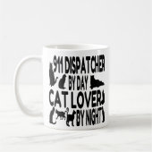 Cat Lover 911 Dispatcher Koffiemok (Links)