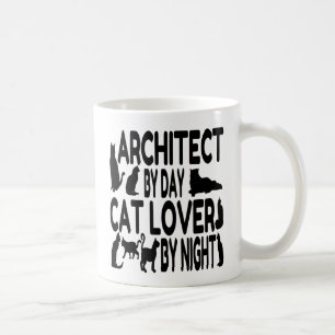 Cat Lover Architect Koffiemok
