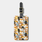 Cat Lover Bagagelabel (Voorkant verticaal)