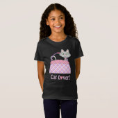 Cat Lover Bella Jersey T-Shirt (Voorkant volledig)