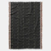 Cat Lover Blanket Le Chat Black Cat Throw Blanket Deken (Voorkant Verticaal)