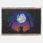 Cat Lover Blanket Le Chat Fat Cat Throw Blanket Deken (Voorkant)