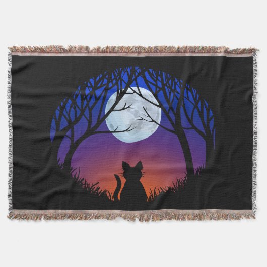 Cat Lover Blanket Le Chat Fat Cat Throw Blanket Deken (Voorkant)