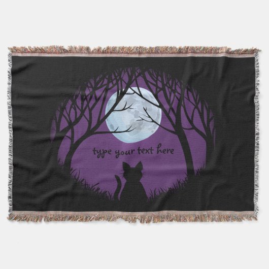 Cat Lover Blanket Le Chat Fat Cat Throw Blanket Deken (Voorkant)