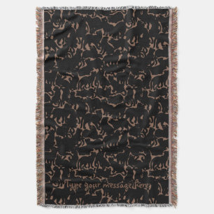 Cat Lover Blanket Le Chat Fat Cat Throw Blanket Deken