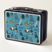 Cat Lover Blauwgroen (Achterkant)