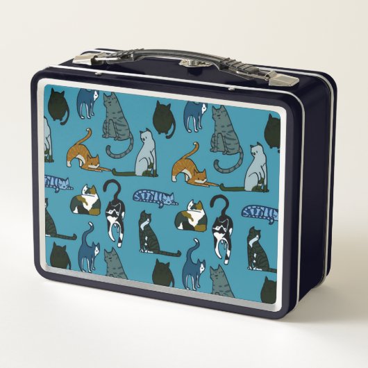 Cat Lover Blauwgroen (Achterkant)