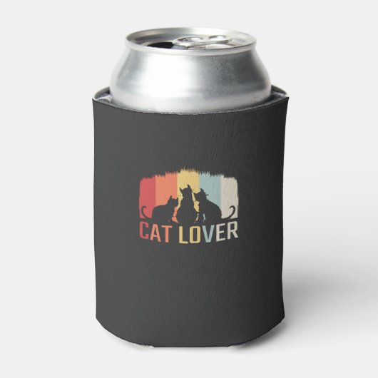 Cat Lover Blikjeskoeler (Blikje Voorkant)