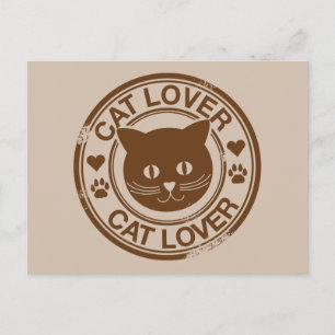 Cat Lover Briefkaart