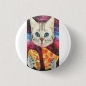 Cat Lover Button | Speciale cadeautjes voor liefde (Voorkant)