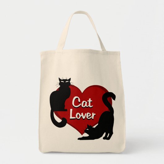 Cat Lover Canvas tassen Cat Lover Bags  (Voorkant)