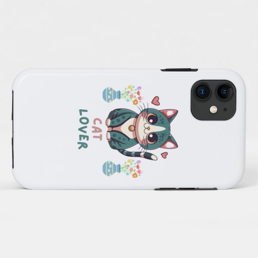Cat Lover Case-Mate iPhone Case (Achterkant (horizontaal))