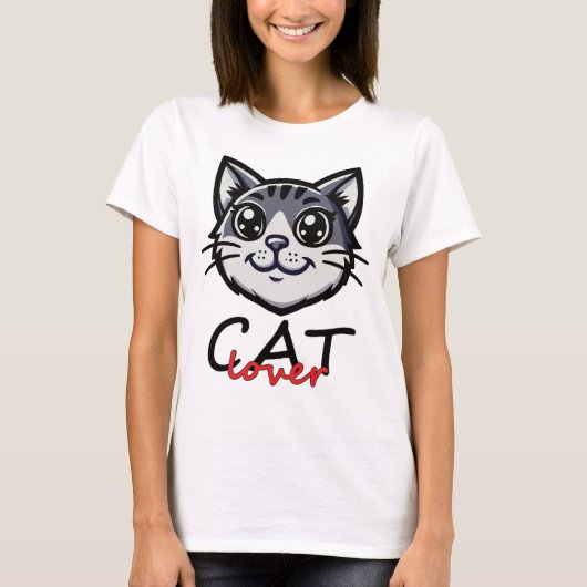 Cat Lover - Cat Design T-shirt (Voorkant)