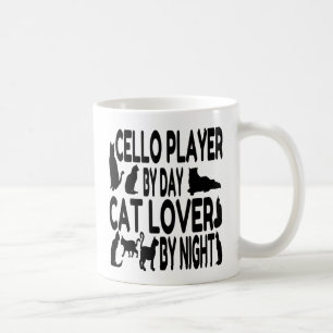 Cat Lover Cello Speler Koffiemok