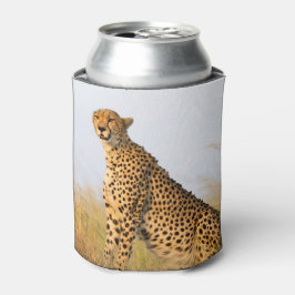 Cat lover cheetah foto blikjeskoeler