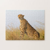 Cat lover cheetah foto legpuzzel (Horizontaal)