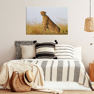 Cat lover cheetah foto poster