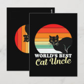 Cat Lover Christmas Schattig Briefkaart (Voorkant / Achterkant)