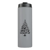 Cat Lover Christmas Tree 1 Thermosbeker (Voorkant)