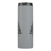 Cat Lover Christmas Tree 1 Thermosbeker (Achterkant)