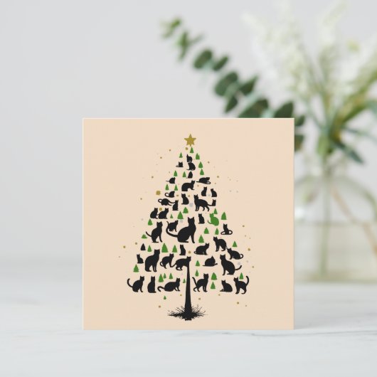 Cat Lover Christmas Tree 2 (Staand voorkant)