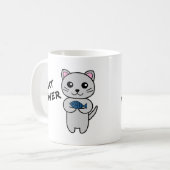 CAT LOVER Coffee-Mok Koffiemok (Voorkant links)