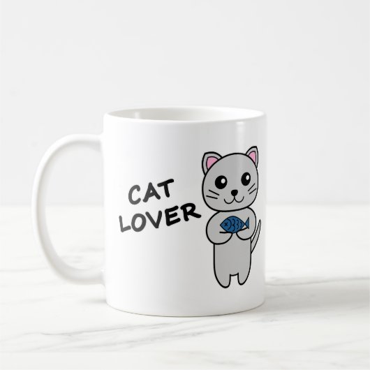 CAT LOVER Coffee-Mok Koffiemok (Links)