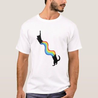 Cat Lover Colorful Kitten Vinta T-shirt