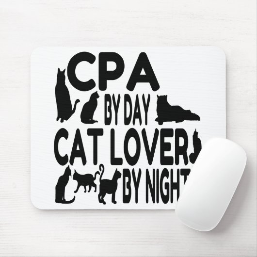 Cat Lover CPA Muismat (Met muis)