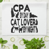 Cat Lover CPA Theedoek (Gevouwen)